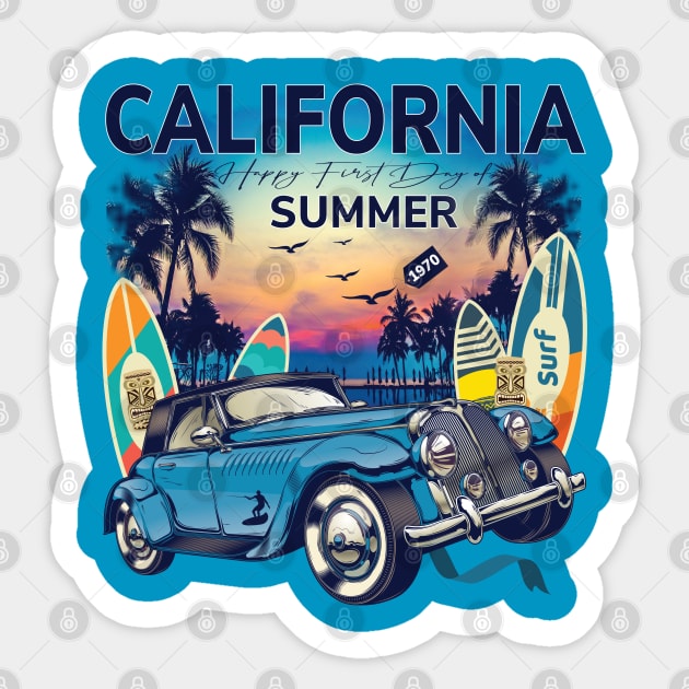 Superluxe California summer T Shirt Best gift for vacation